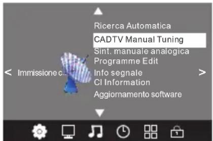 CHANGHONG LED32D2080T2 - Sintonizzazione Manuale DTV (DVB-C) - 1