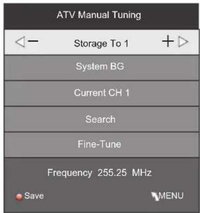CHANGHONG LED32D2080T2 - ATV Sintonia manual: - 1