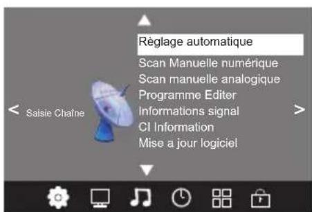 CHANGHONG LED32D2080T2 - Recherche automatique (DVB-T) - 1