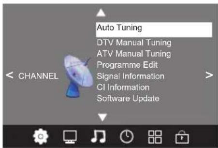 CHANGHONG LED32D2080T2 - Auto Tuning (DVB-T) - 1
