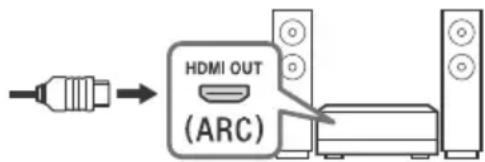 SONY Bravia KD43XG7096 - HDMI IN 3 ARC (Audio Return Channel) - 1