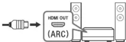 SONY Bravia KD43XG7096 - HDMI IN 3 ARC (Audio Return Channel) - 1