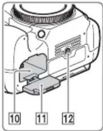 SONY Alpha ILCA68K - Partes laterais/inferior - 3