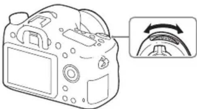 SONY Alpha ILCA68K - How to use the control dial - 1