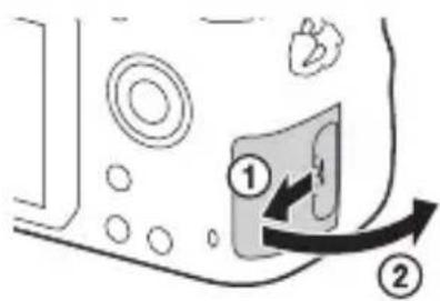 SONY Alpha ILCA68K - Inserción de la batería/tarjeta de memoria (se vende por分开ado) - 4