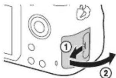 SONY Alpha ILCA68K - Inserting the battery pack/memory card (sold separately) - 4