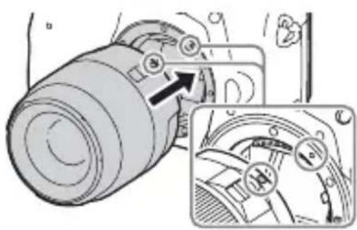 SONY Alpha ILCA68K - Mount the lens by aligning the orange index marks (mounting indexes) on the lens and camera. - 1