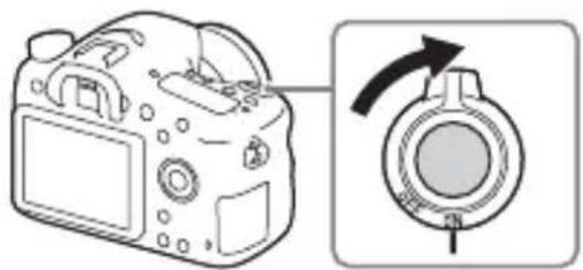 SONY Alpha ILCA68K - Set the power switch to ON to turn on the camera. - 1