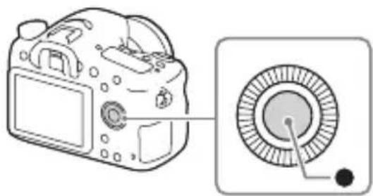 SONY Alpha ILCA68K - Kontroller at [Enter] er valgt paskjermen, og trykk sã pa ● pakontrollhjulet. - 1