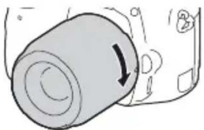 SONY Alpha ILCA68K - 33JIeRka npITnCKaHOnu 6'ekTnB Do foToanapata, NOBepHiTb 6'ekTnB 3a rOdHHNKOBIO CTpiIKoHO, DOKN BIn He Klaune y 3aΦikCoBaHOMy noloxKeHHI. - 1