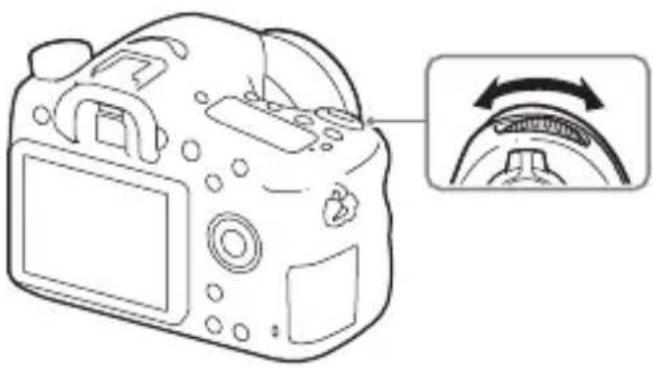 SONY Alpha ILCA68K - Bruke kontrollskiven - 1