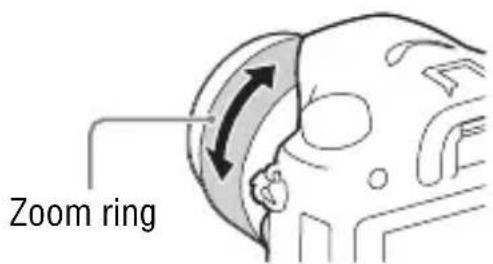 SONY Alpha ILCA68K - Look into the viewfinder and hold the camera. - 1