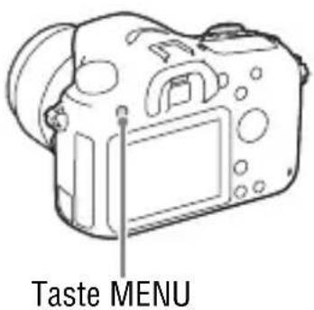 SONY Alpha ILCA68K - Überprüfen oder Rücksetzen von Datum/Uhrzeit und Gebiet - 1