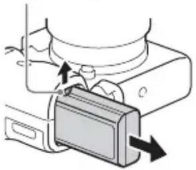 SONY Alpha ILCE7M2K - De accu eruit halen - 1