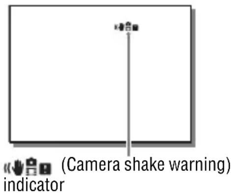 SONY Alpha ILCE7M2K - Camera shake warning indicator - 1