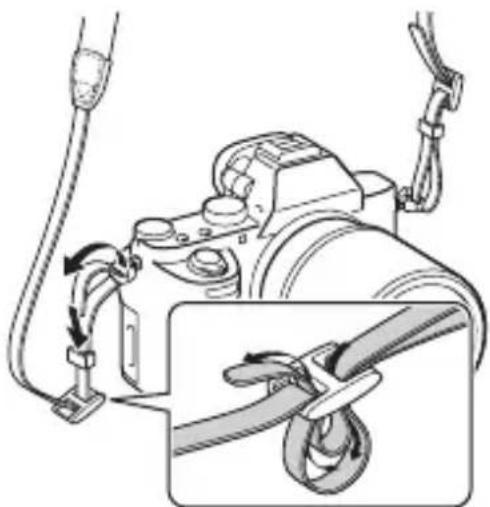 SONY Alpha ILCE7M2K - Hooks for shoulder strap - 1
