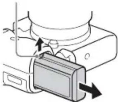 SONY Alpha ILCE7M2K - Per rimuovere il pacco batteria - 1
