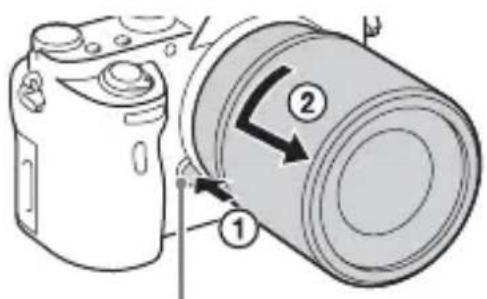 SONY Alpha ILCE7M2K - Per rimuovere l'obiettivo - 1