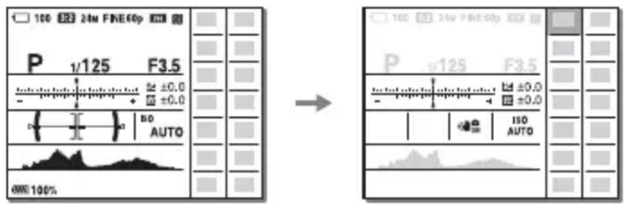 SONY Alpha ILCE7M2K - Verwendung des Bildschirms Quick Navi - 2