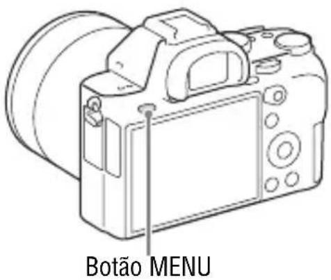 SONY Alpha ILCE7M2K - Verificar ou repor a data/hora e área - 1