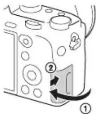 SONY Alpha ILCE7M2K - Inserimento di una scheda di memoria (in vendita separatamente) - 3