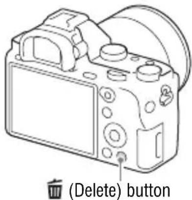 SONY Alpha ILCE7M2K - Deleting images - 1