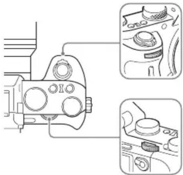 SONY Alpha ILCE7M2K - Benutzung des vorderen/hinteren Drehrads - 1
