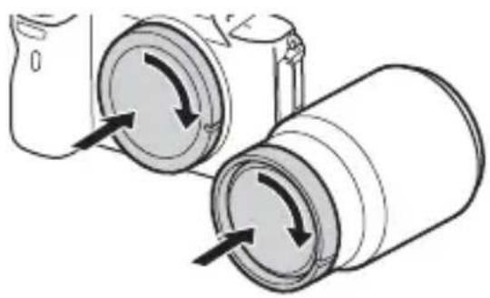 SONY Alpha ILCE7M2K - De lens eraf halen - 2