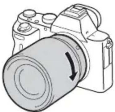 SONY Alpha ILCE7M2K - Встановлення об'єктива - 3