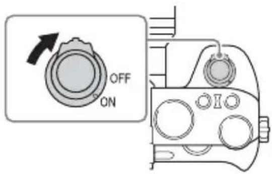 SONY Alpha ILCE7M2K - Ställ in strömbrytaren på ON för att slå på kameran. - 1