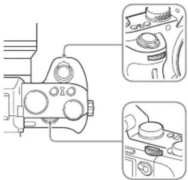 SONY Alpha ILCE7M2K - Korzystanie z pokrętła przedniego/pokrętła tylnego - 1