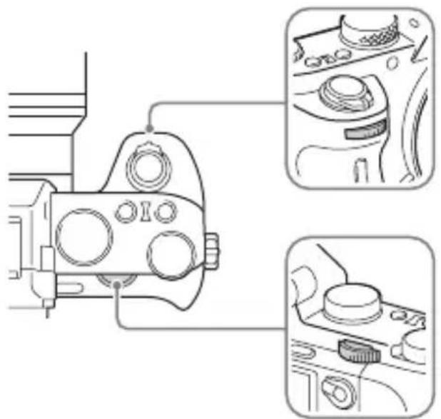 SONY Alpha ILCE7M2K - Het gebruik van de voorste/achterste keuzeknop - 1