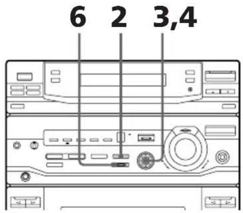 SONY LBTD790 - Ajuste del ecualizador gracional - 1