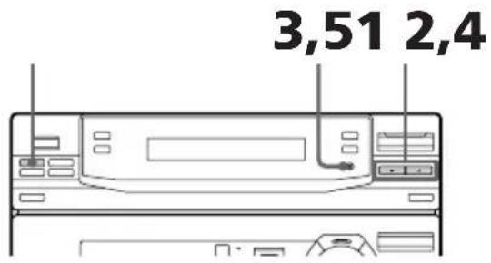 SONY LBTD790 - 2e étape: Réglage de l'heure - 1