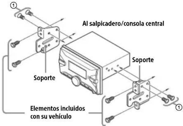 SONY DSXB710D - Montaje de la unidad en un vehiculo japonés - 1
