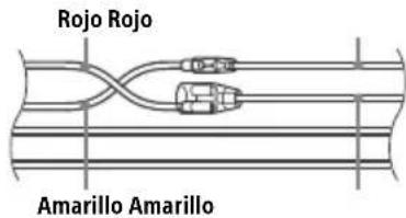SONY DSXB710D - Posiciones de los cables rojo yamarillo invertidas - 1