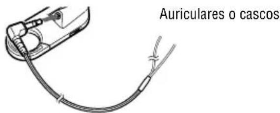 SONY DNE320 - Conecte el enchufe de los cascos/ auriculares al mando a distancia firmamente. - 2