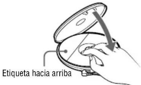 SONY DNE320 - Coloque el CD en la bandeja y ciderre la tapa. - 1