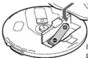 SONY DNE320 - Preparar uma Fonte de Alimentação (Pilha Seca) - 3