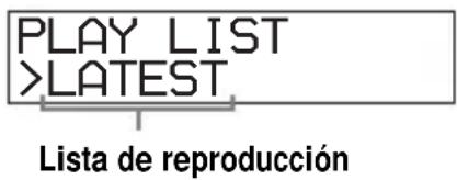 SONY DNE306CK - Reproducción de las listas favoritas - 1