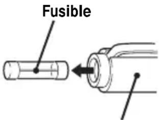 SONY DNE301CK - Sustitución del fusible del cable de bateria de automóvil - 2