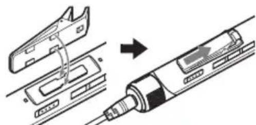 SONY DNE10 - Pour retarder le clip pour le fixer dans le sens inverse - 2