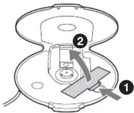 SONY DNE10 - Utilizar a pilha recarregável - 1