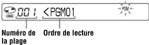 SONY DNE10 - Lecture des plages dans l'ordre de votre choix (Lecture PGM) - 1