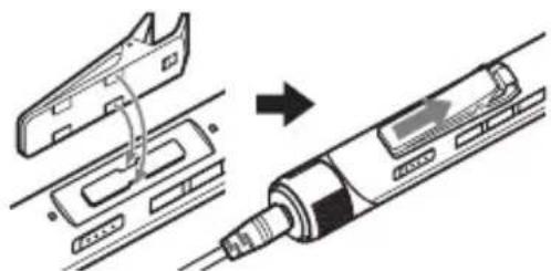SONY DNE10 - Para utiliser o gancho do telecomando - 2