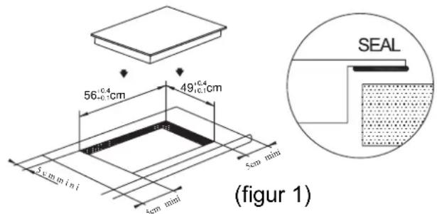 HOOVER HIC642 - Installation av spishällen - 1