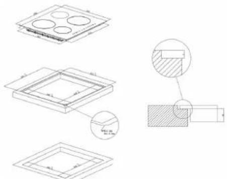 HOOVER HIC642 - Instalacja - 2