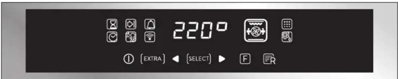 HOOVER HOZ7173IN WI - Display description - 1