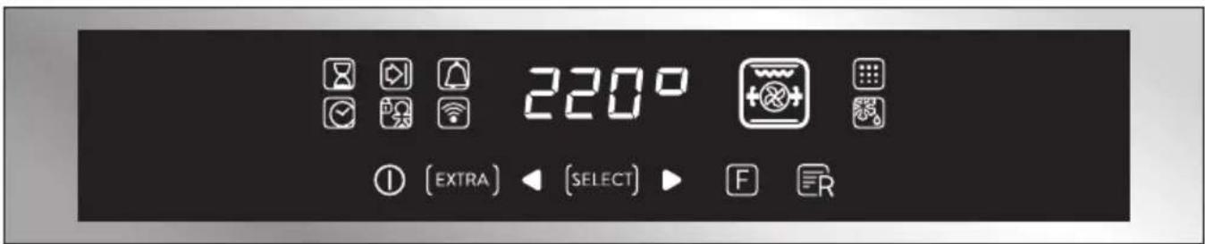 HOOVER HOZ7173IN WI - Descrizione del display - 1