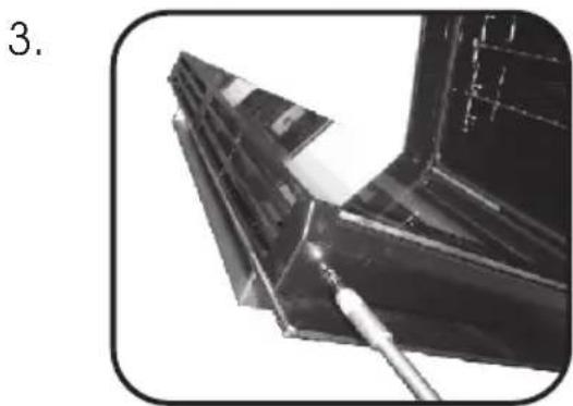 HOOVER HOZ7173IN WI - FIRIN KAPAĞININ SÖKÜLMESİ - 3